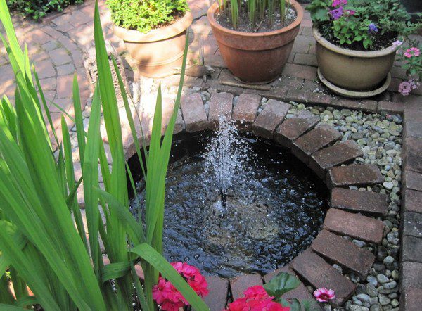 Fuentes de agua para patios