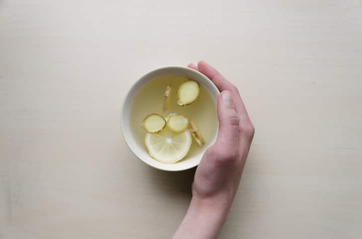 prueba el té de jengibre y limón en casa