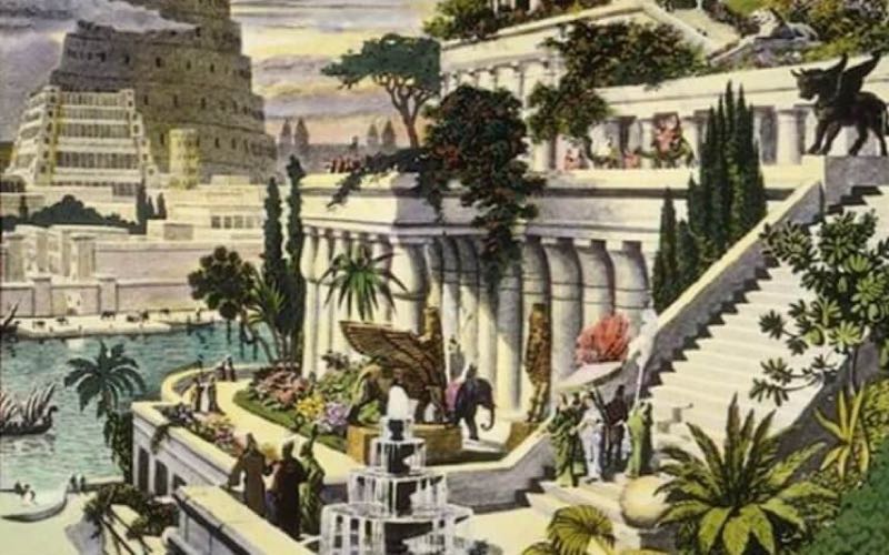 jardines hidropónicos de la historia de babilonia