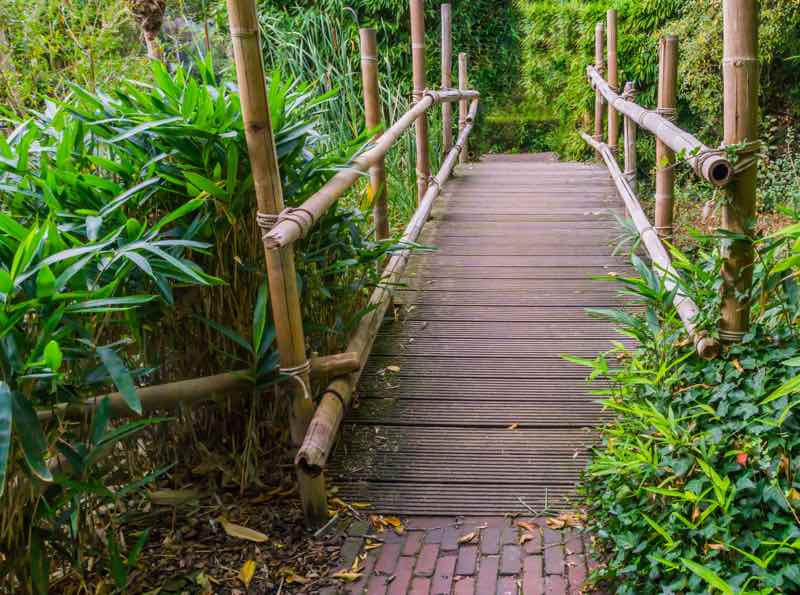 ideas de puentes de jardín zen