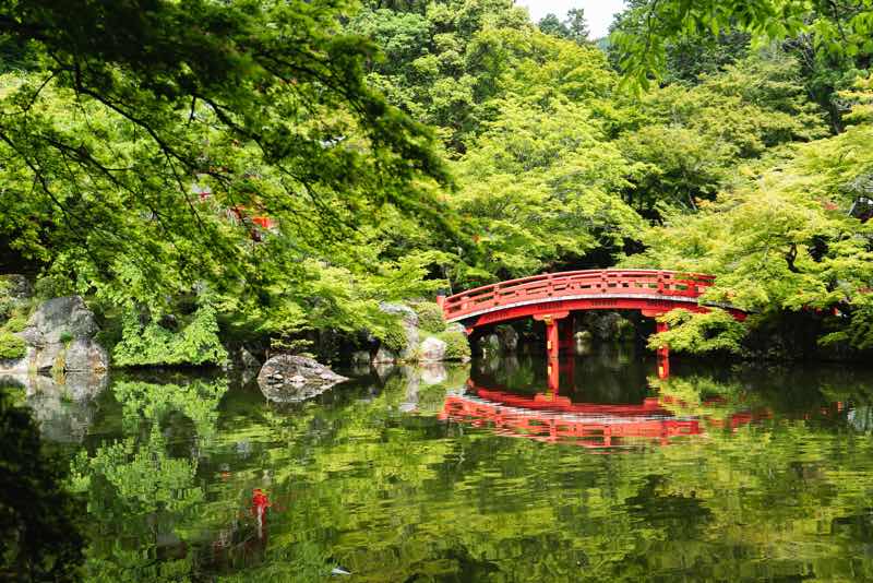 Puente de ideas para jardines zen