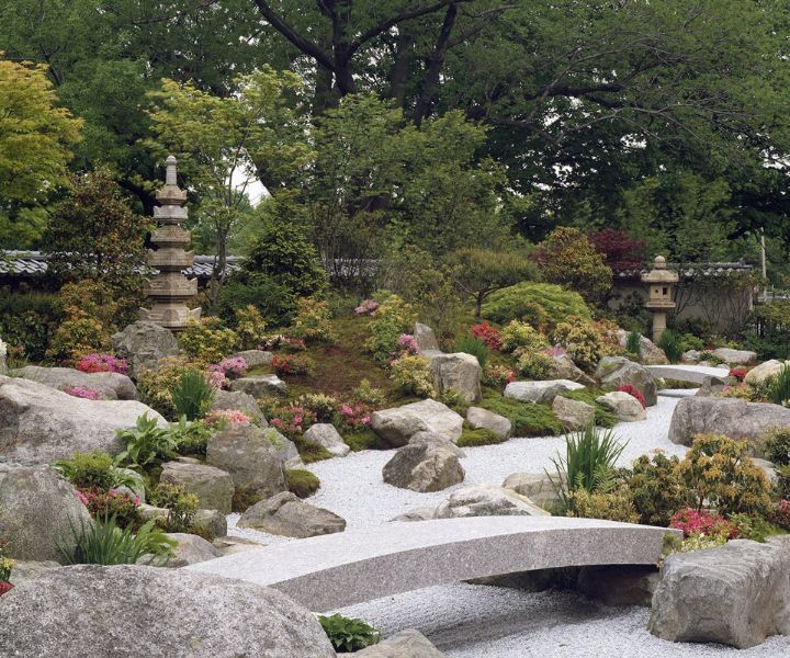 elementos del jardín japonés