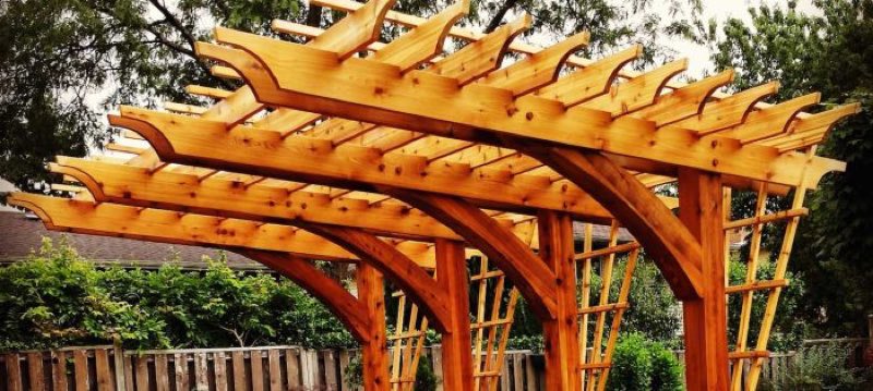madera de cedro para jardinería