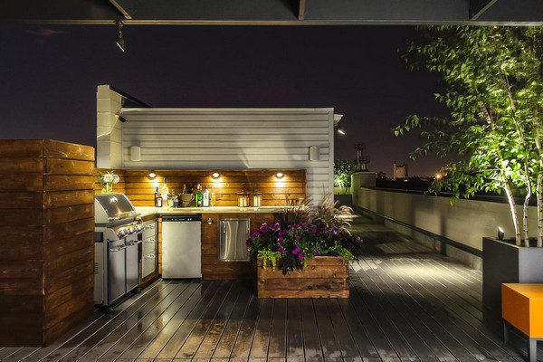 Diseños de cocinas exteriores para espacios pequeños