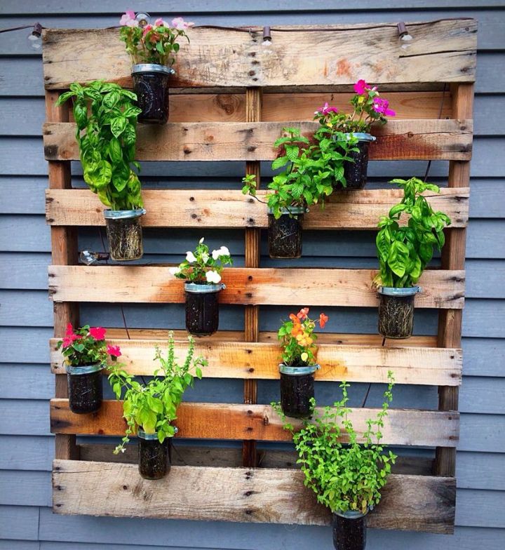 soporte de pared para plantas