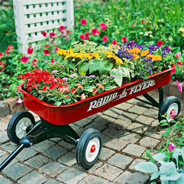 jardinera con rueda