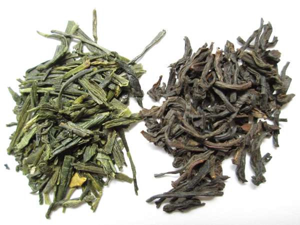 Oxidación de las hojas de té