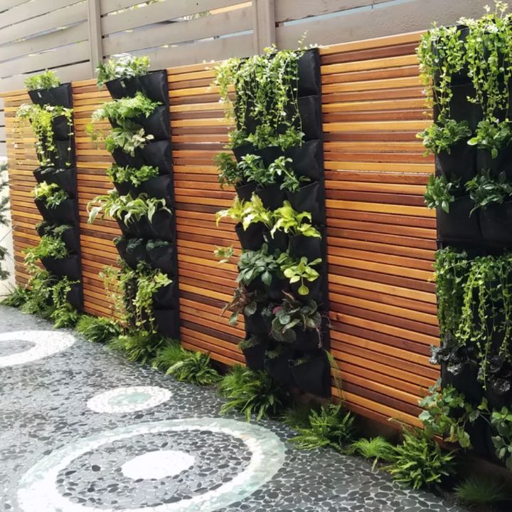 ideas de diseño de jardineras de pared